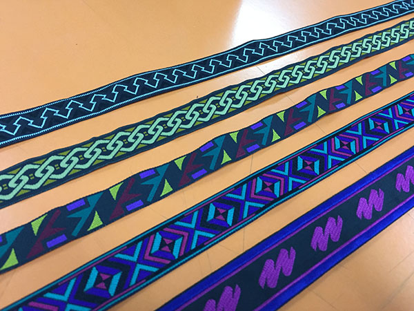 常見幾種織帶的特點(diǎn)和用途